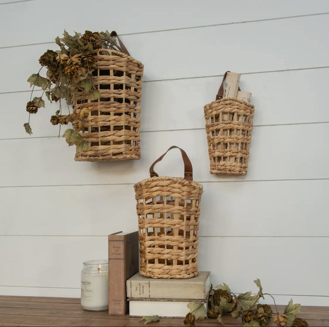 14.5” Open Weave Wall Basket