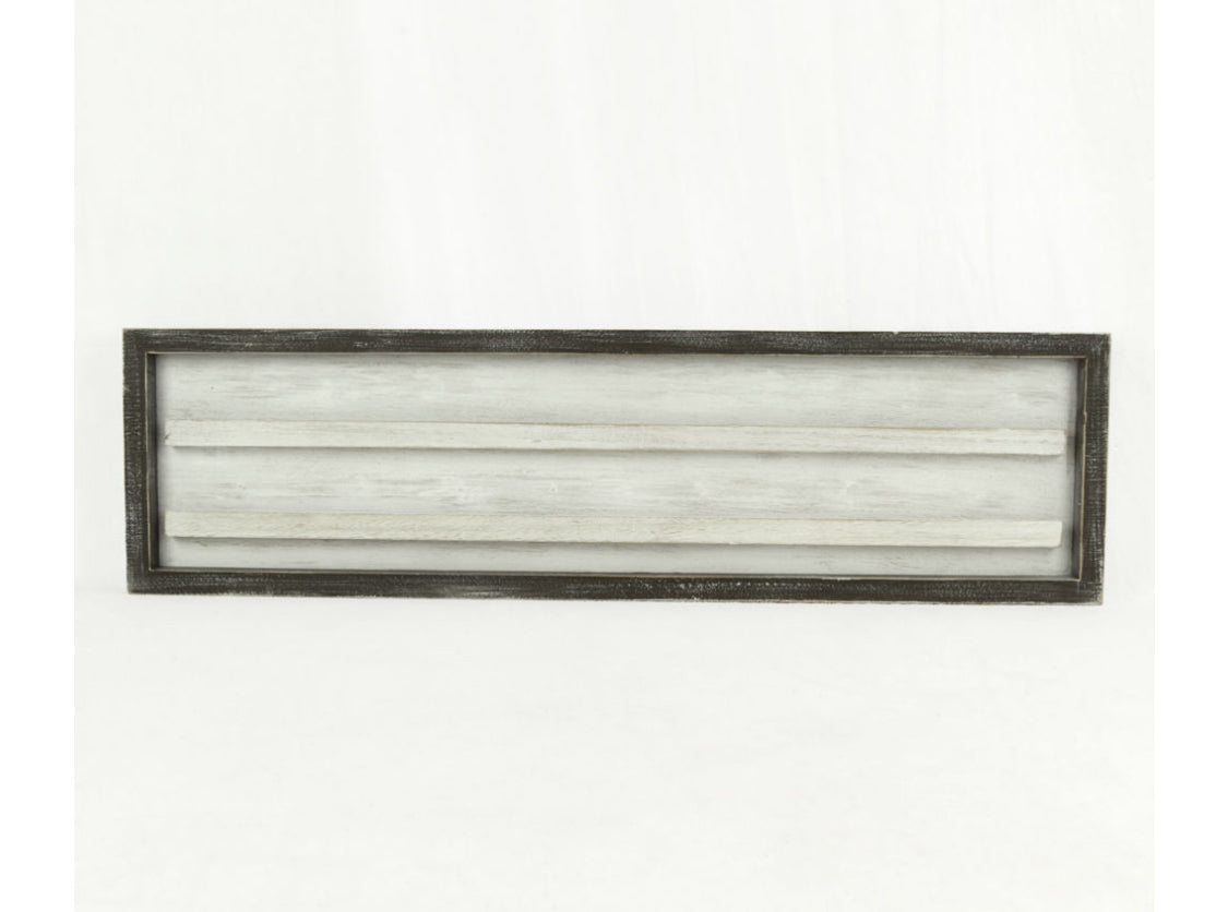 Wood Frame White Letterboard