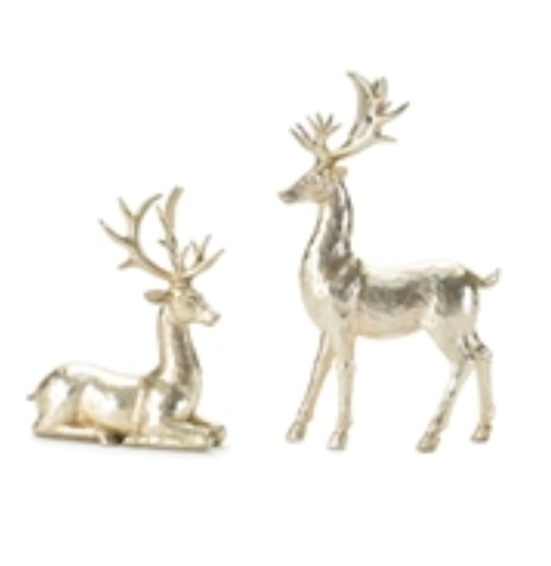 Gold Resin Deer-2 Assorted