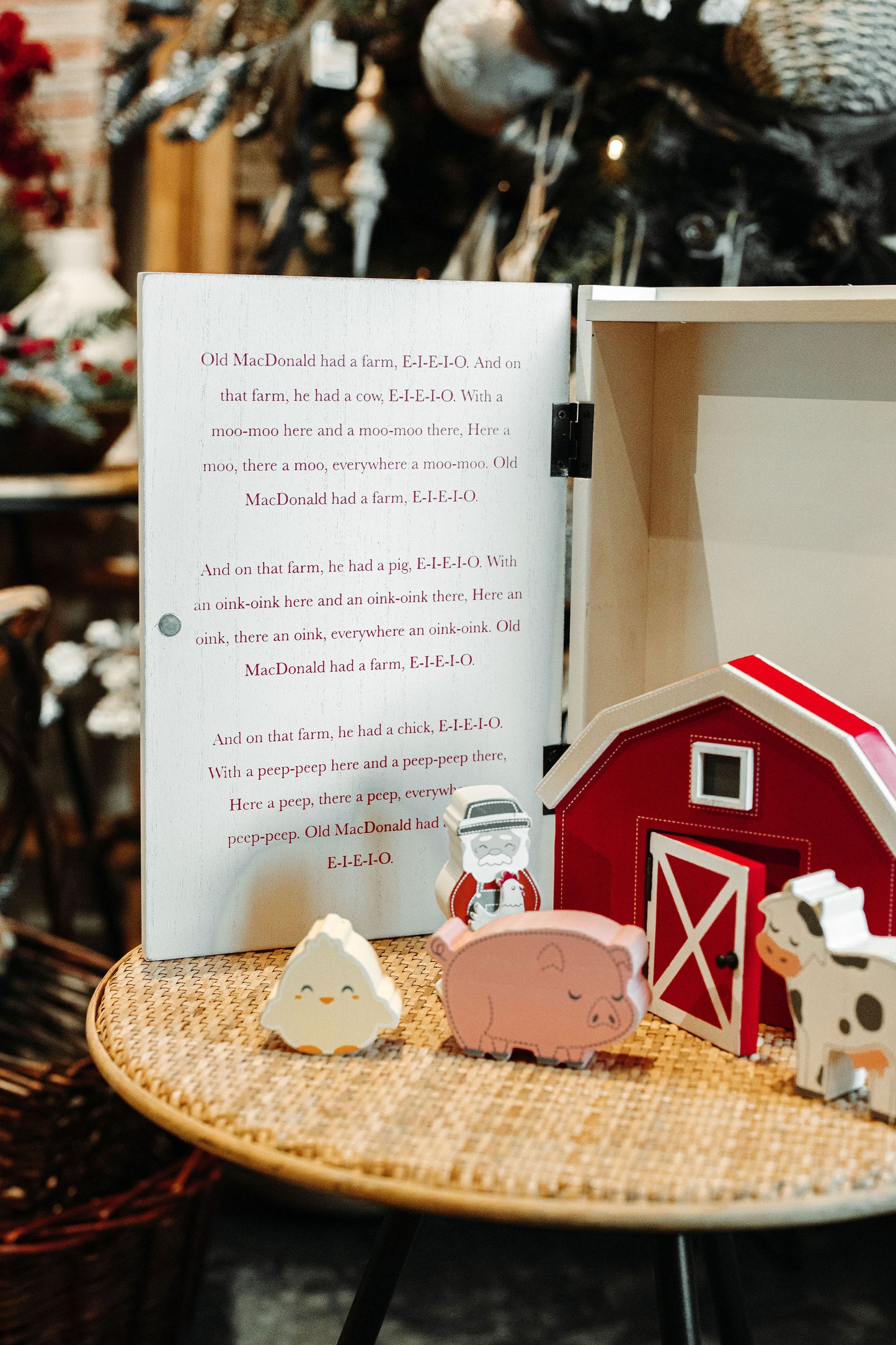 “Old Macdonald” Wood Story Book