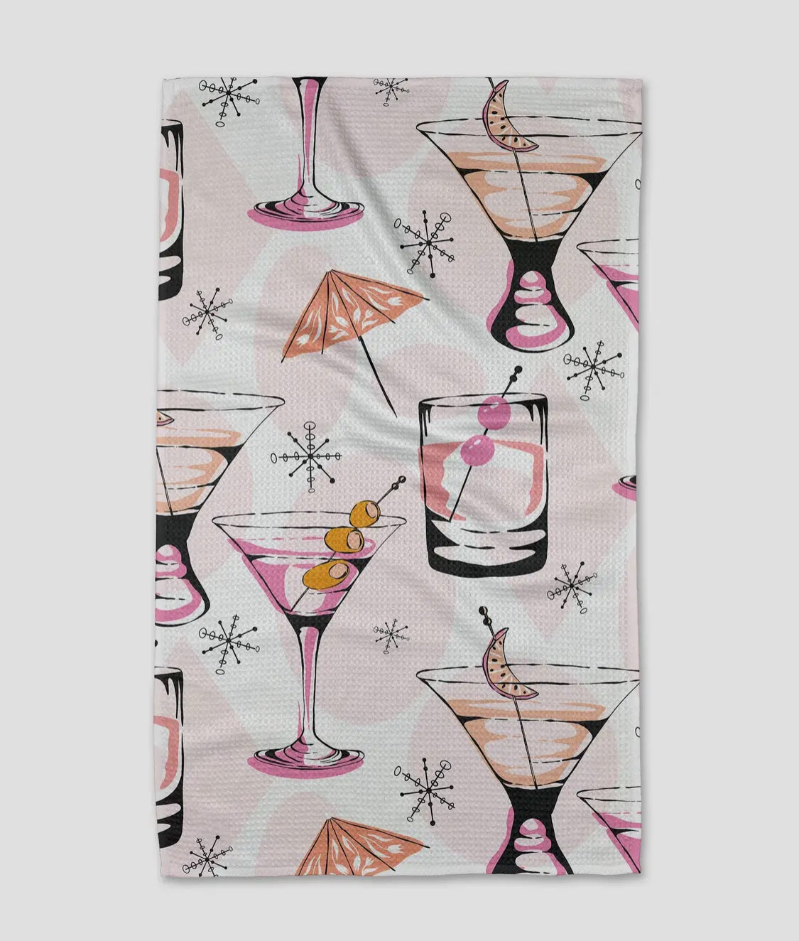 Cocktail Hour Tea Towel