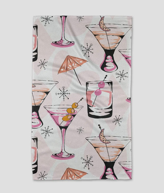 Cocktail Hour Tea Towel