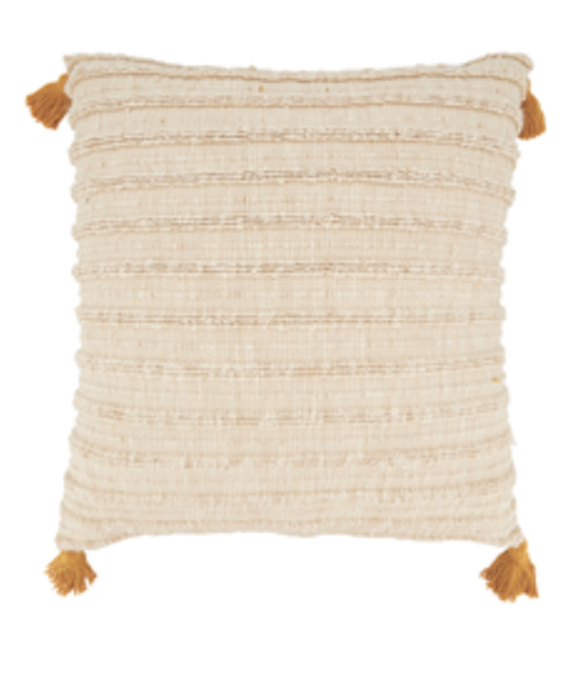 Timeless Texture Striped Woven Throw Pillow