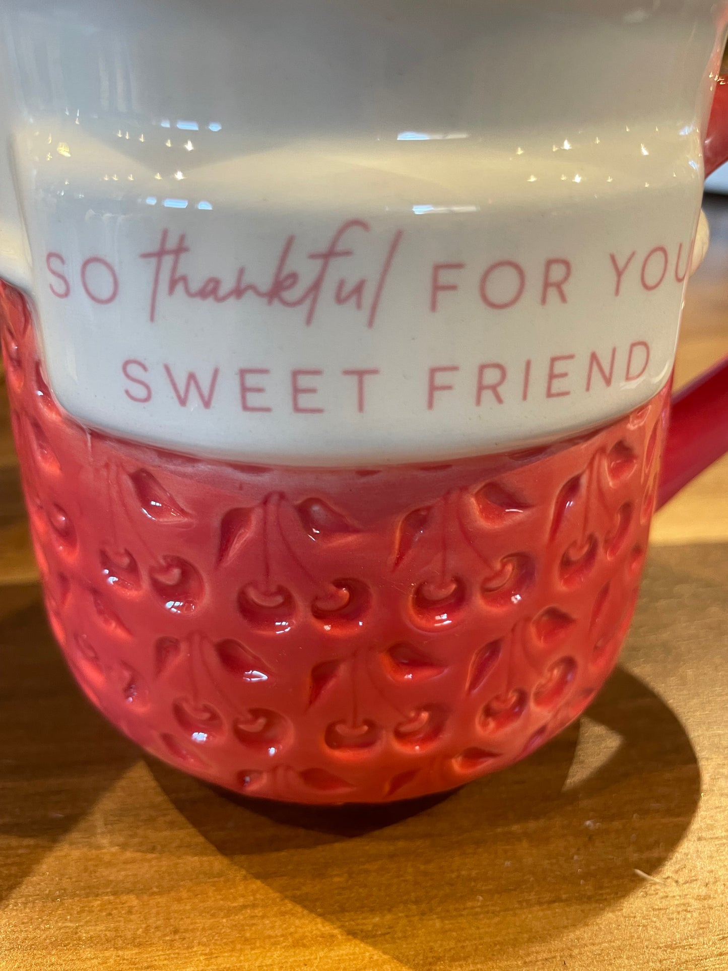 “So Thankful For You Sweet Friend” Mug