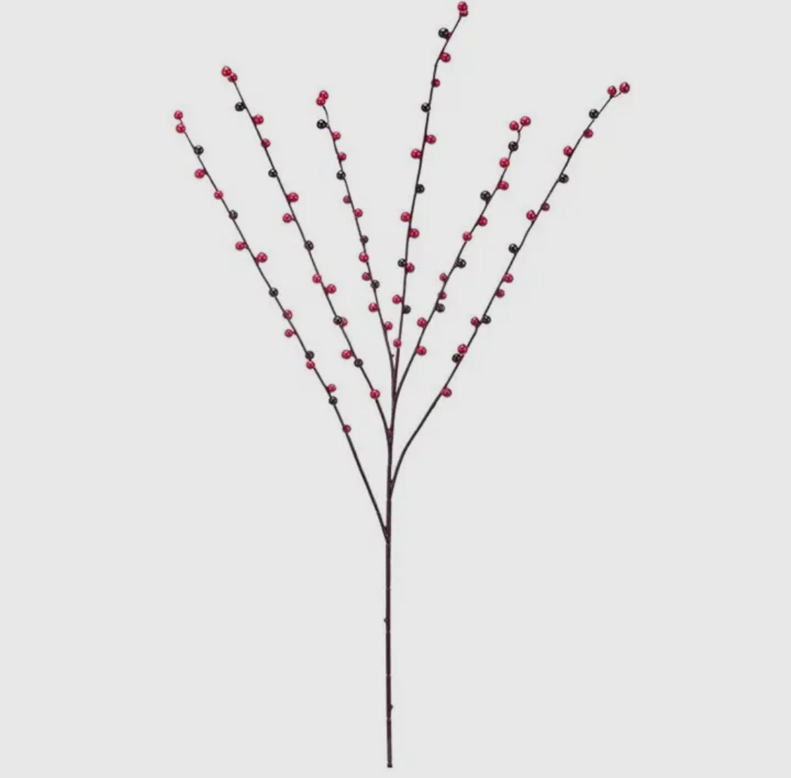 38” Red Weatherproof Mini Berry Spray