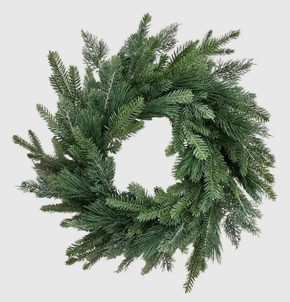 24” Belgium Mixed Pine Wreath