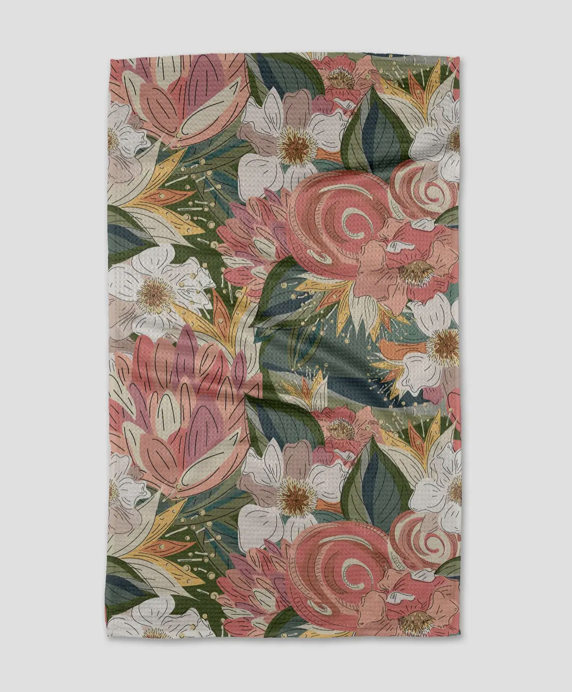 Flower Explosion Tea Towel