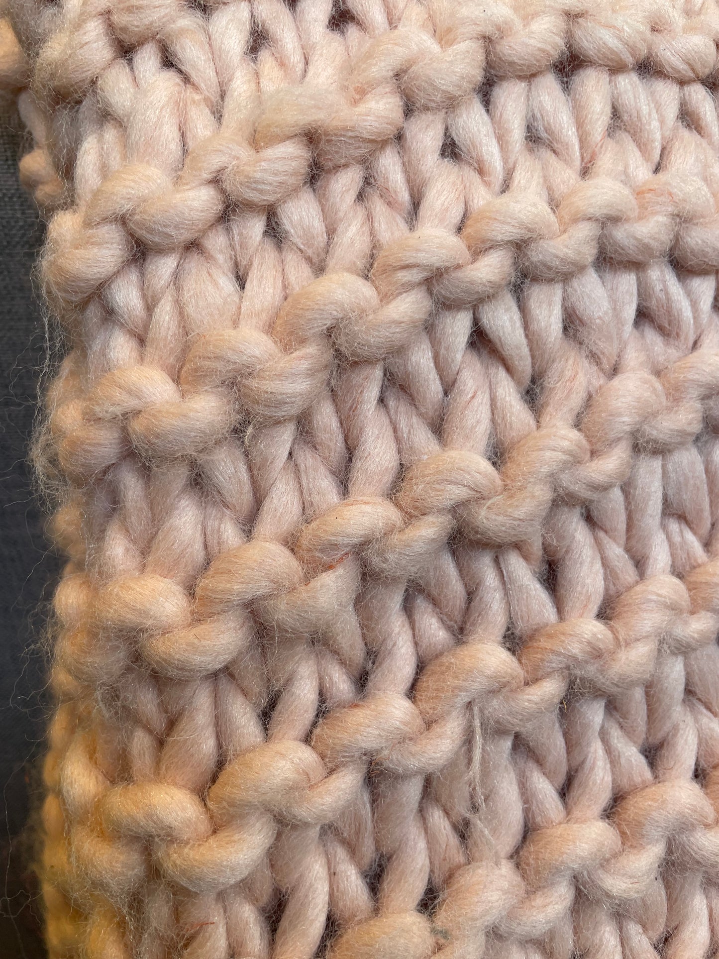 Crocheted Fabric Throw