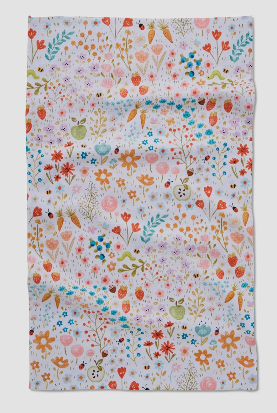 Honeybee Heaven Tea Towel