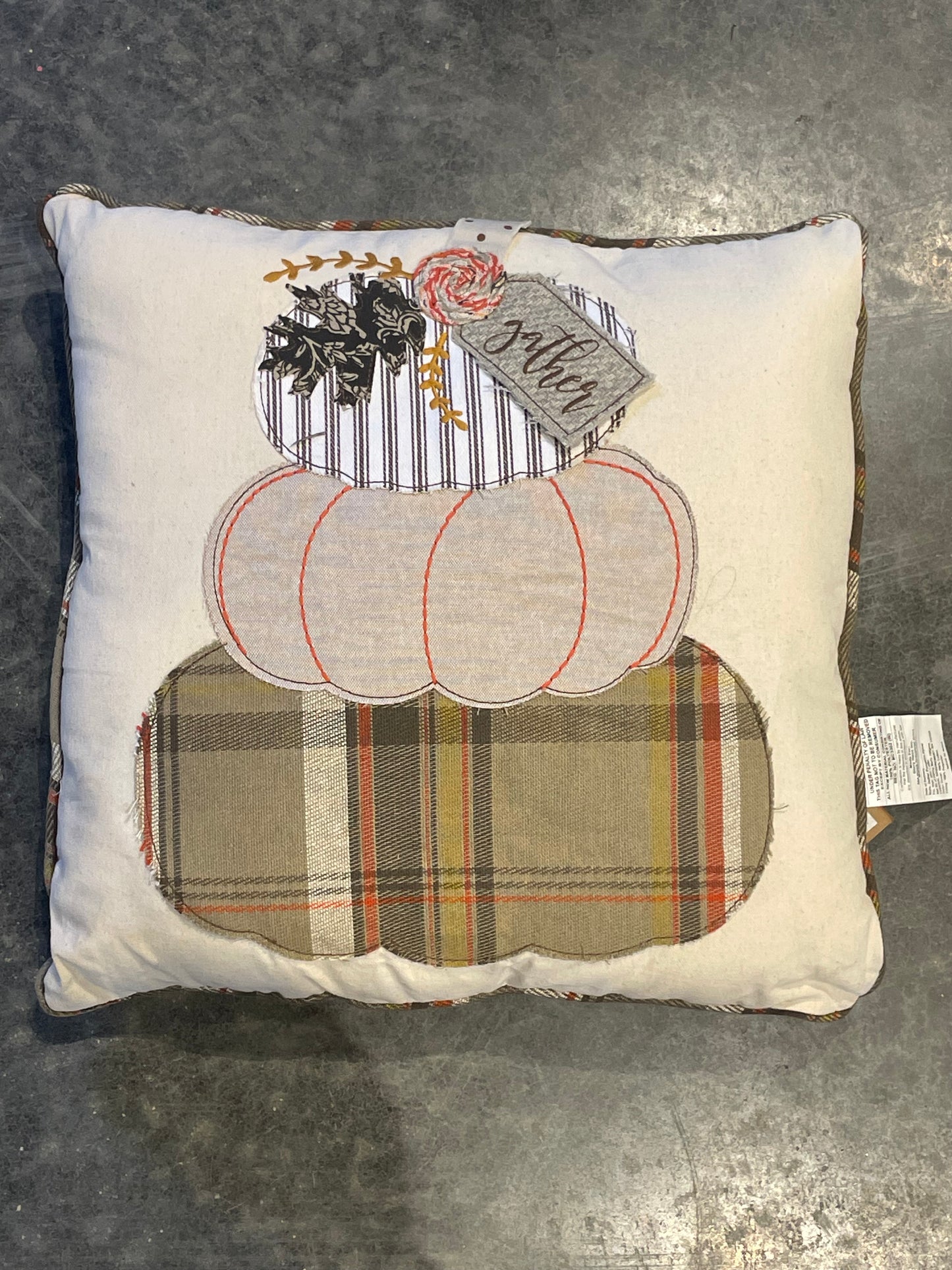 Gather Pumpkin Pillow