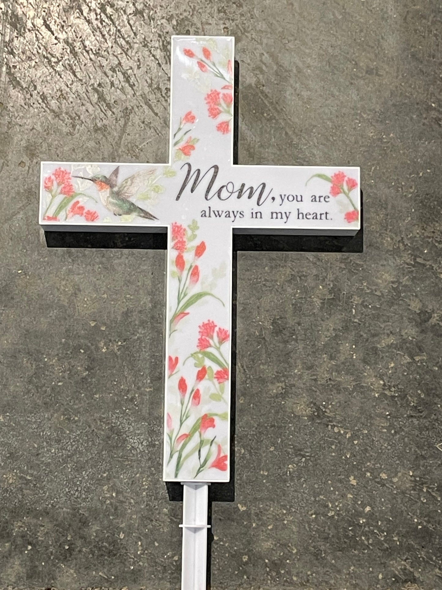 Solar Cross “Mom, you are always in my heart”