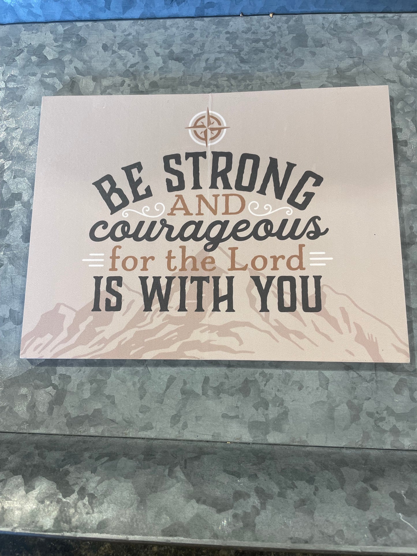 Be Strong Keepsake Card