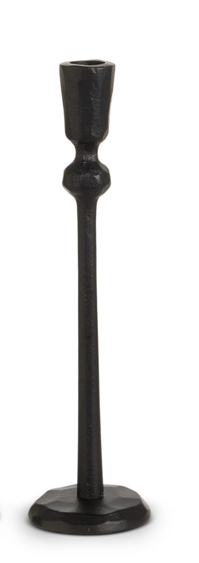 Black Iron Candlesticks