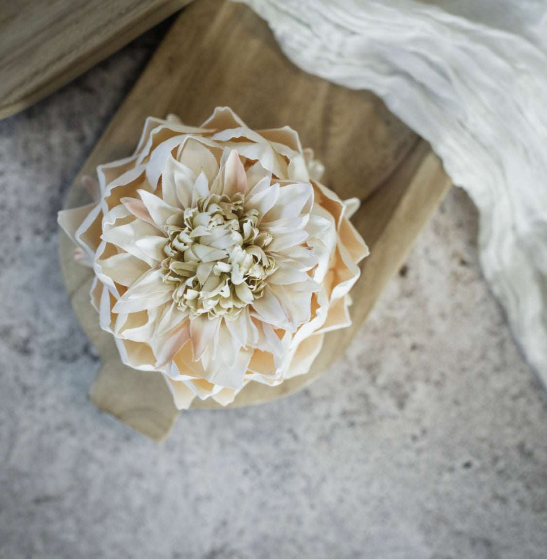 4.5” Cream Artichoke Head