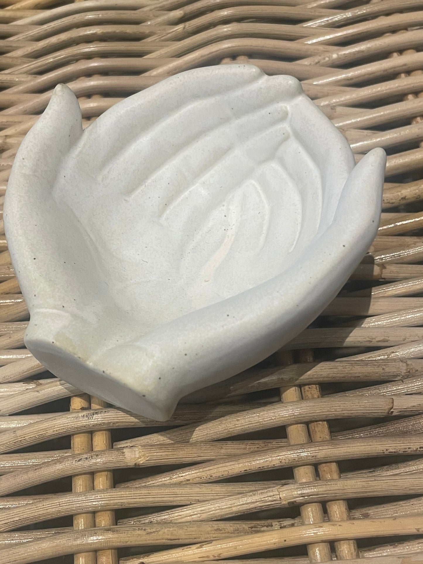 Stoneware Hands Bowl