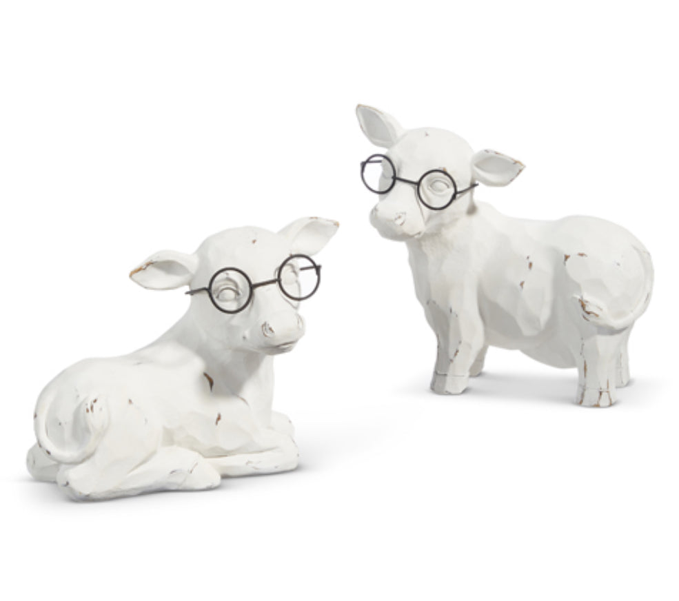 7” Cow w/Glasses