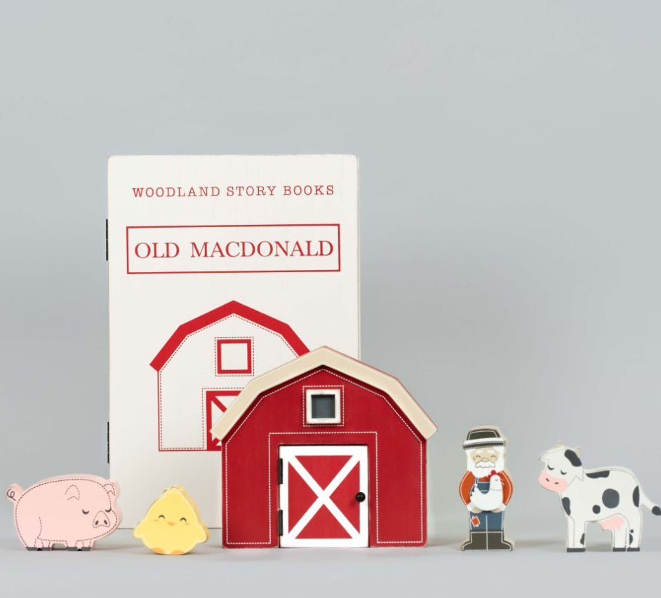 “Old Macdonald” Wood Story Book