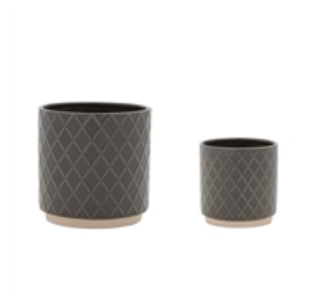 Ceramic Textured Planters