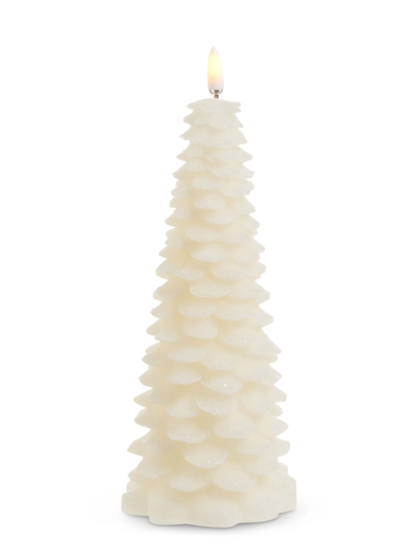 8” Ivory Tree Candle
