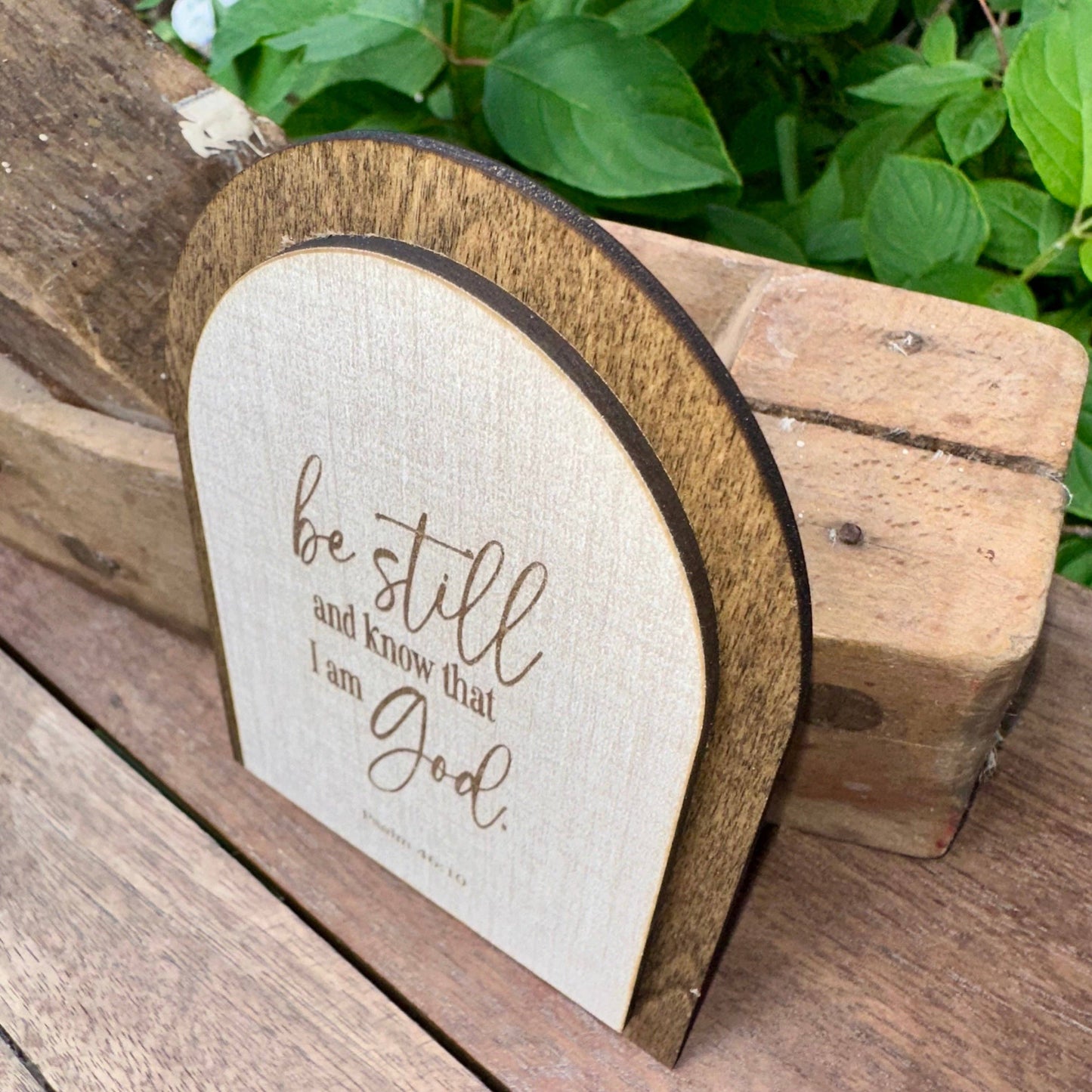 Be Still and Know | Companion Sign