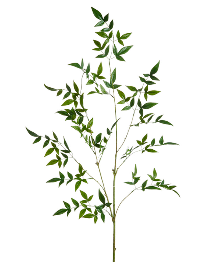 53” Green Leaf Branch