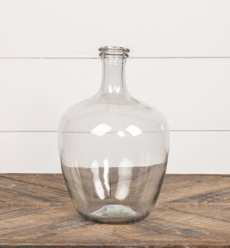 13”Clear Glass Bottle