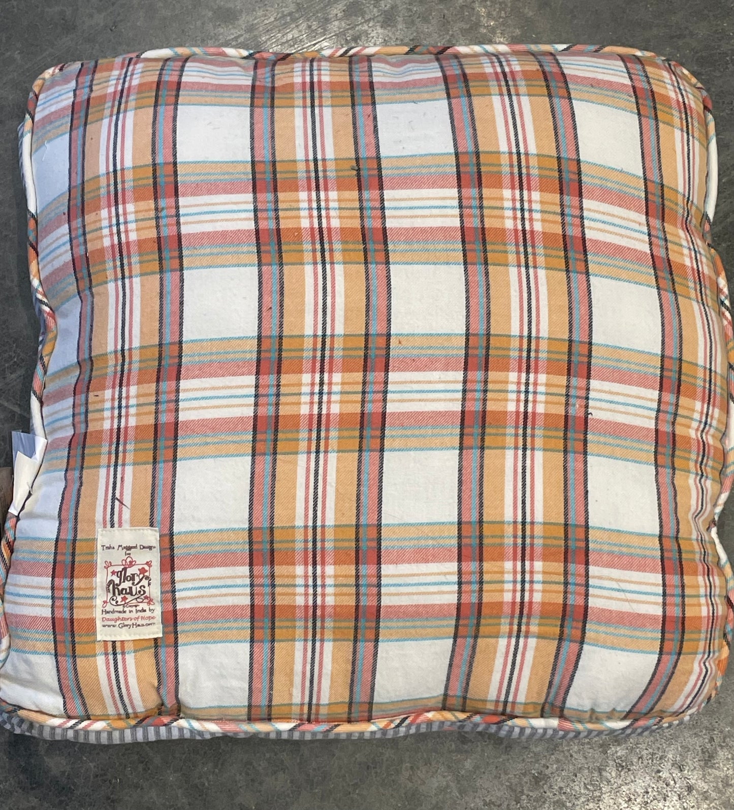 Welcome Fall Pillow w/Truck & Pumpkins