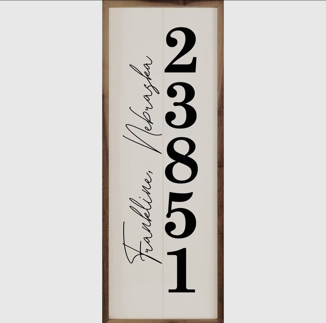 Personalized Zip/City, Sioux Center, IA 51250-White