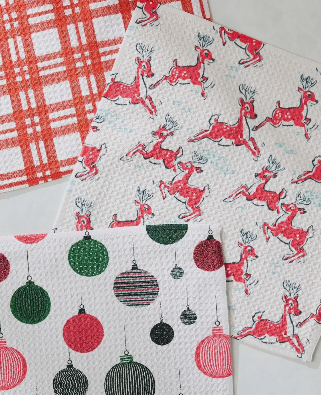 Xmas Day Dishcloth Set