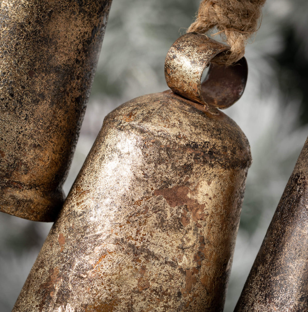 Rustic Bell Ornament-Sm