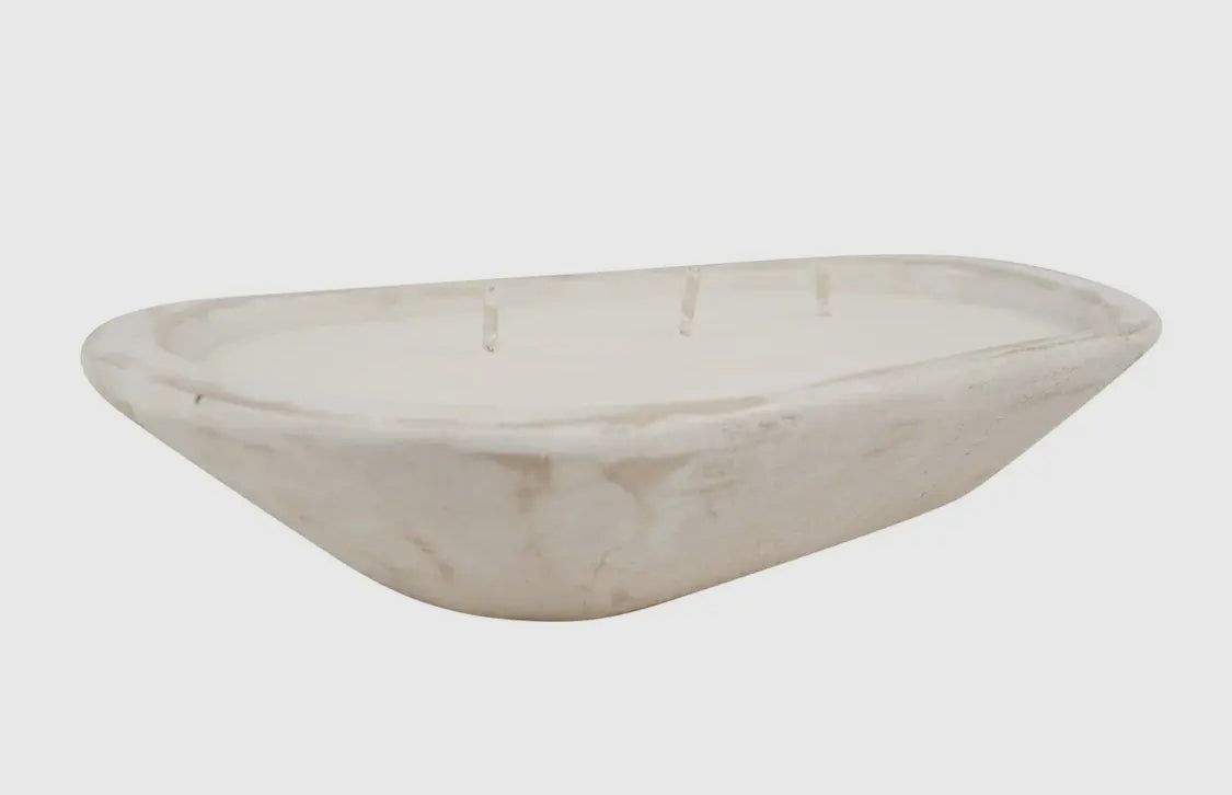 White Mini Dough Bowl