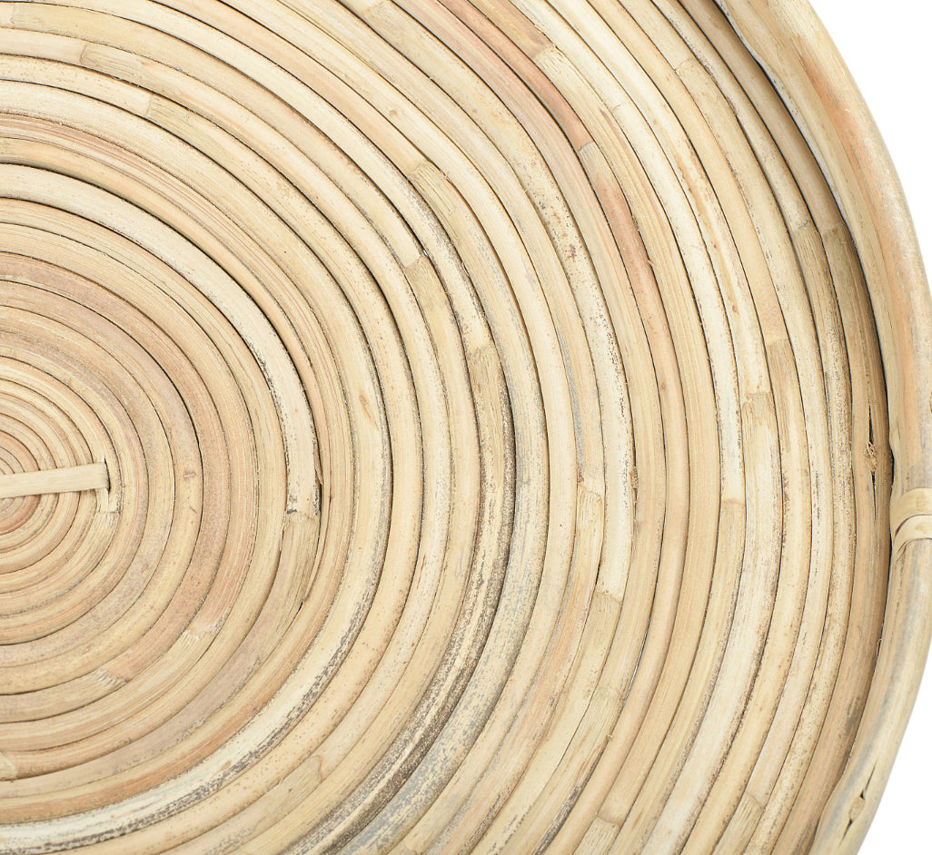 Hand-Woven Cane Tray-Small