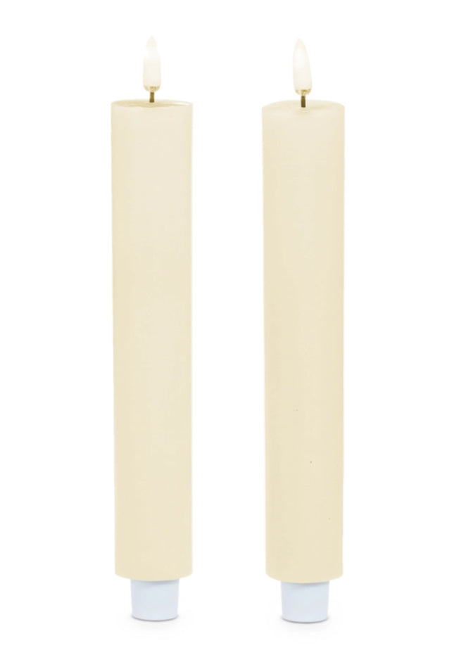 1.25”x6.5” Ivory Taper Candle