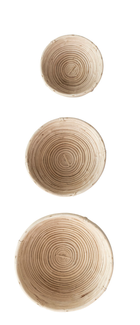 Hand-Woven Rattan Bowl-Large