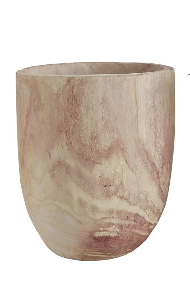 Paulownia Wood Pot