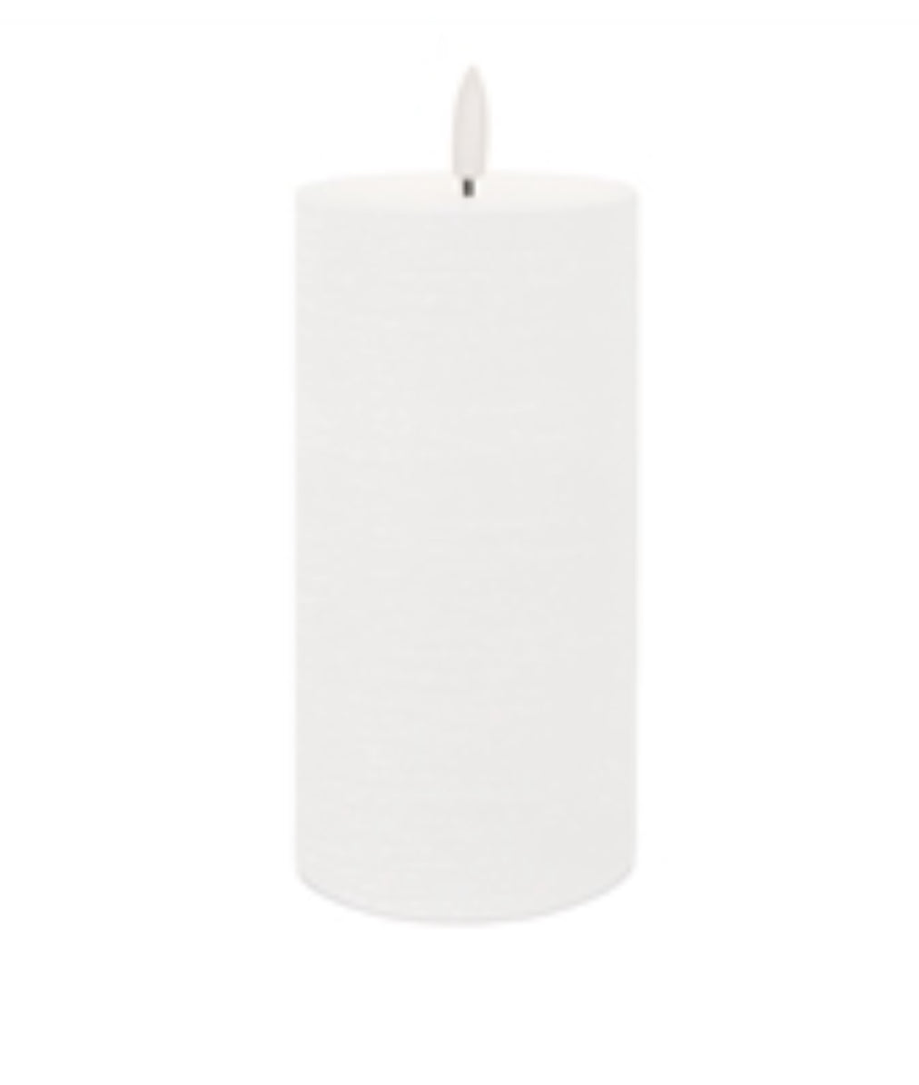 6” White FIA Wick Candle