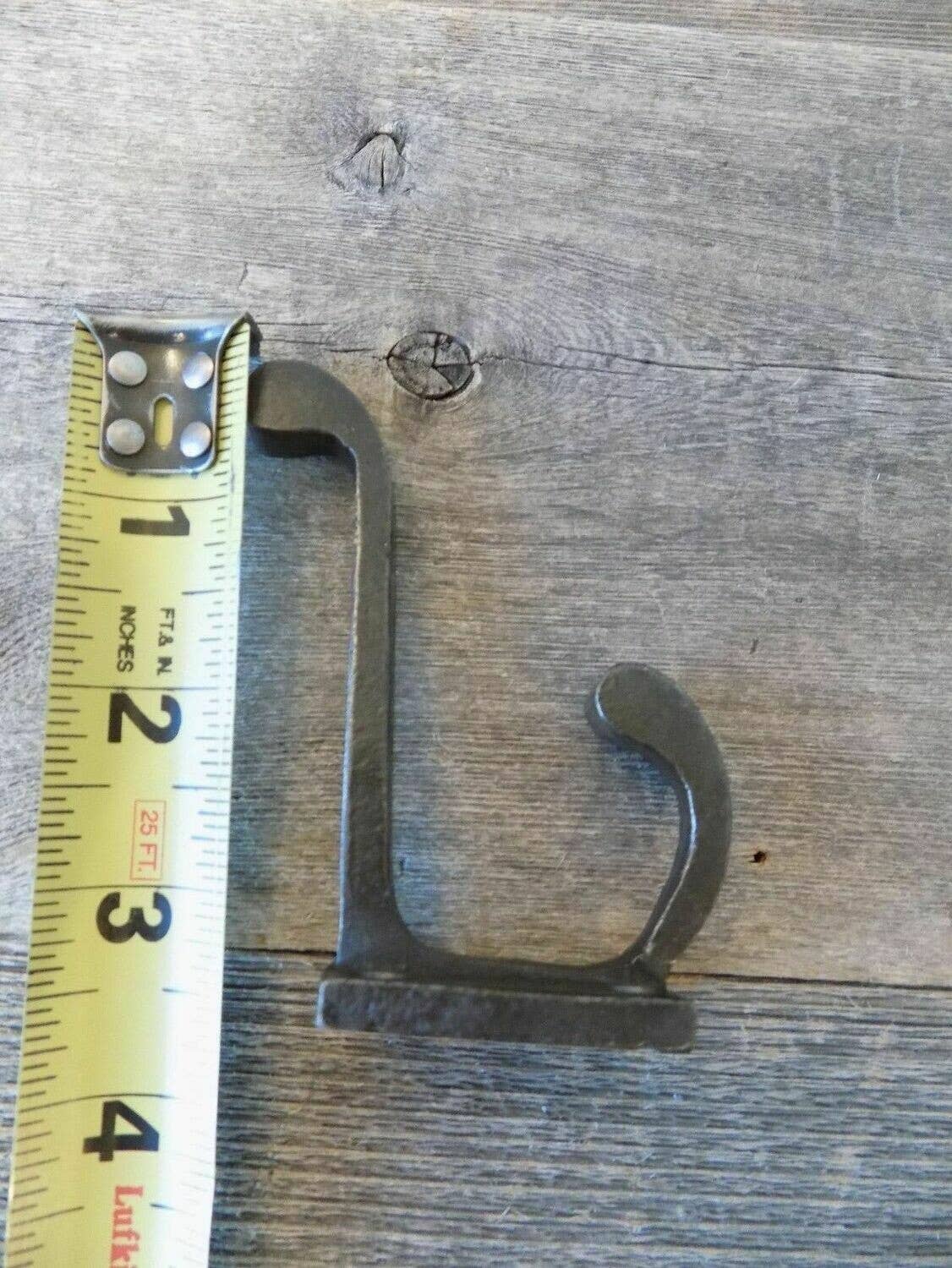Heavy Duty Iron Hook, 3 1/4" Long