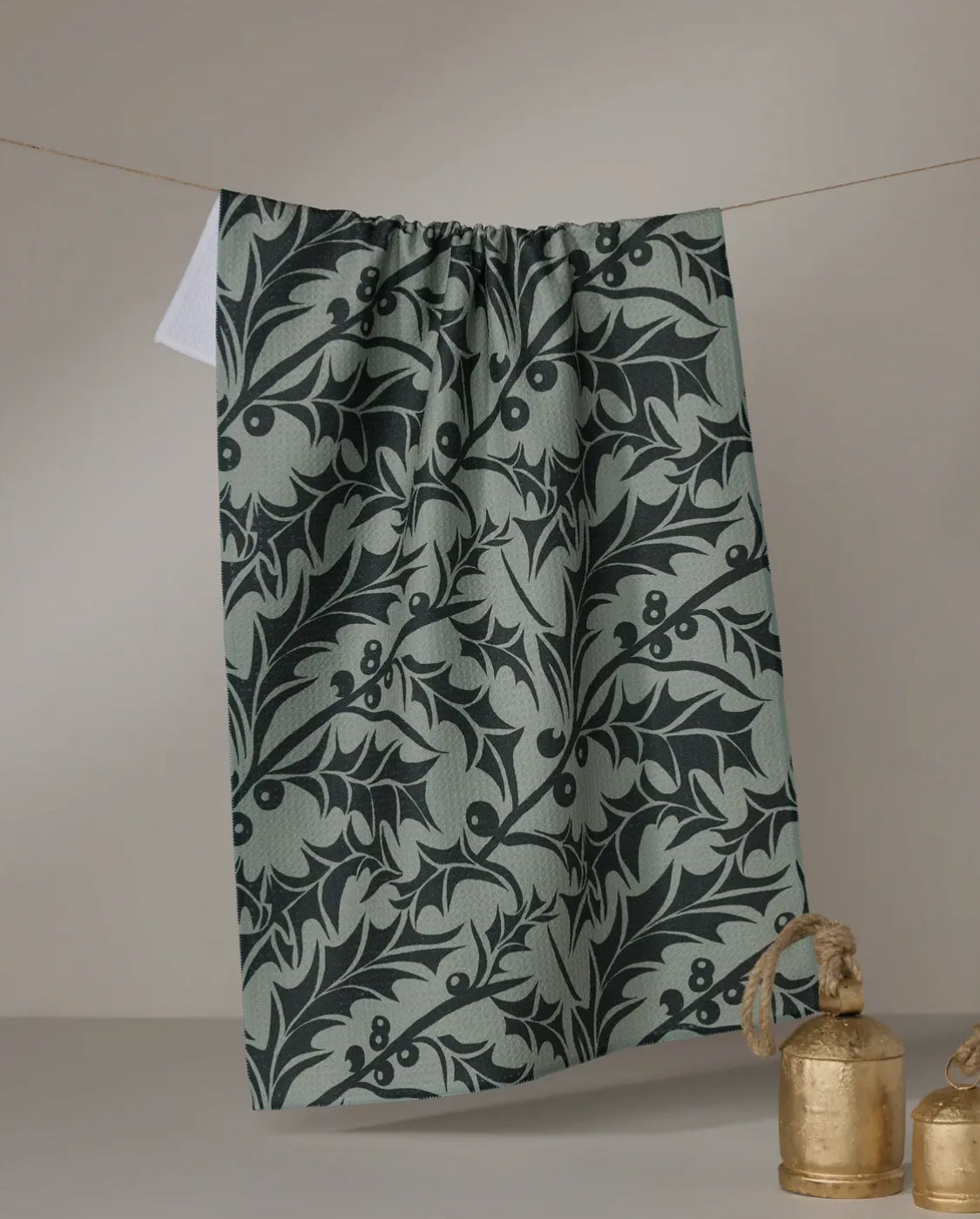 Winter Foliage Tea Towel