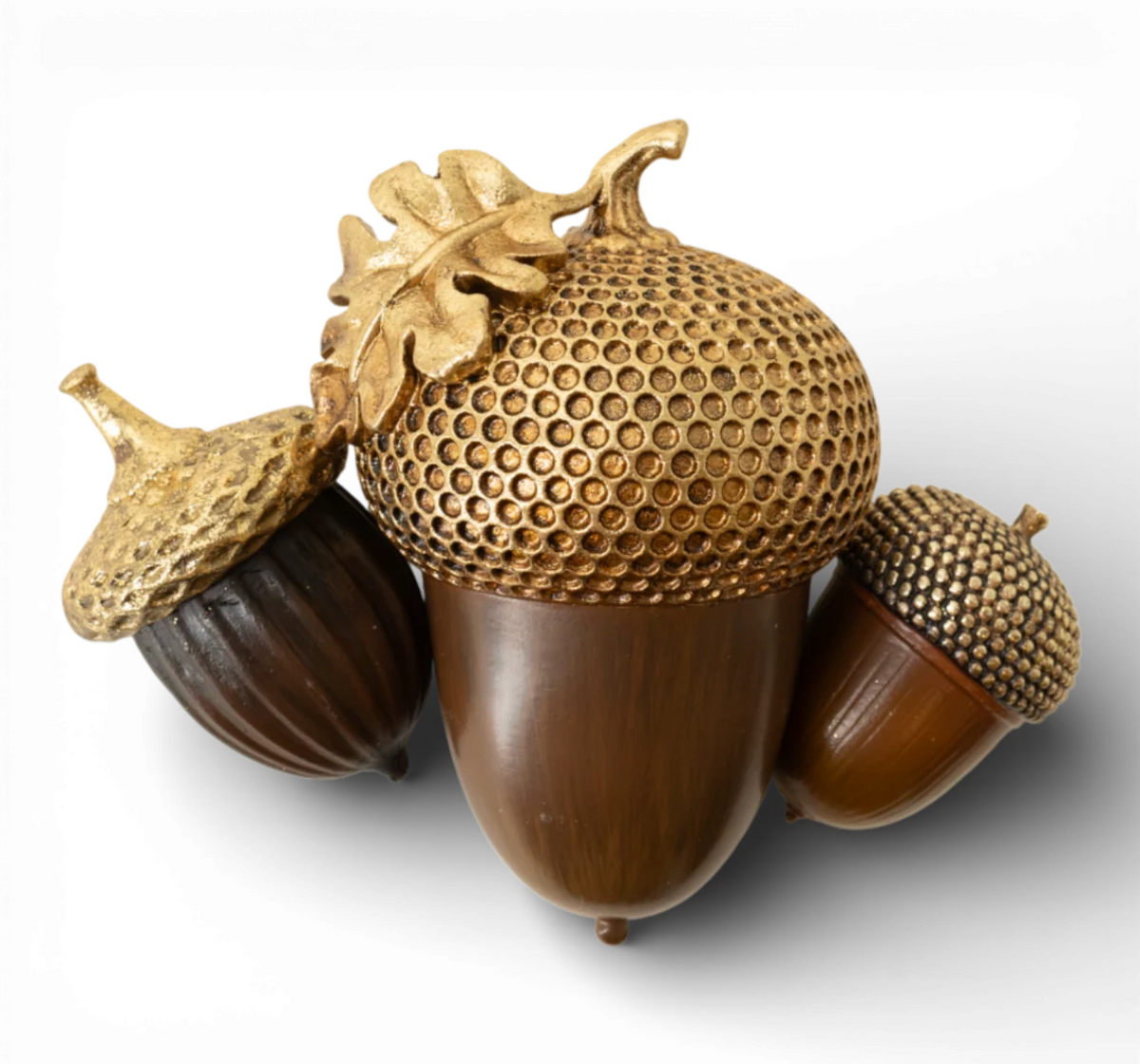 Polyresin Acorns-Set/3
