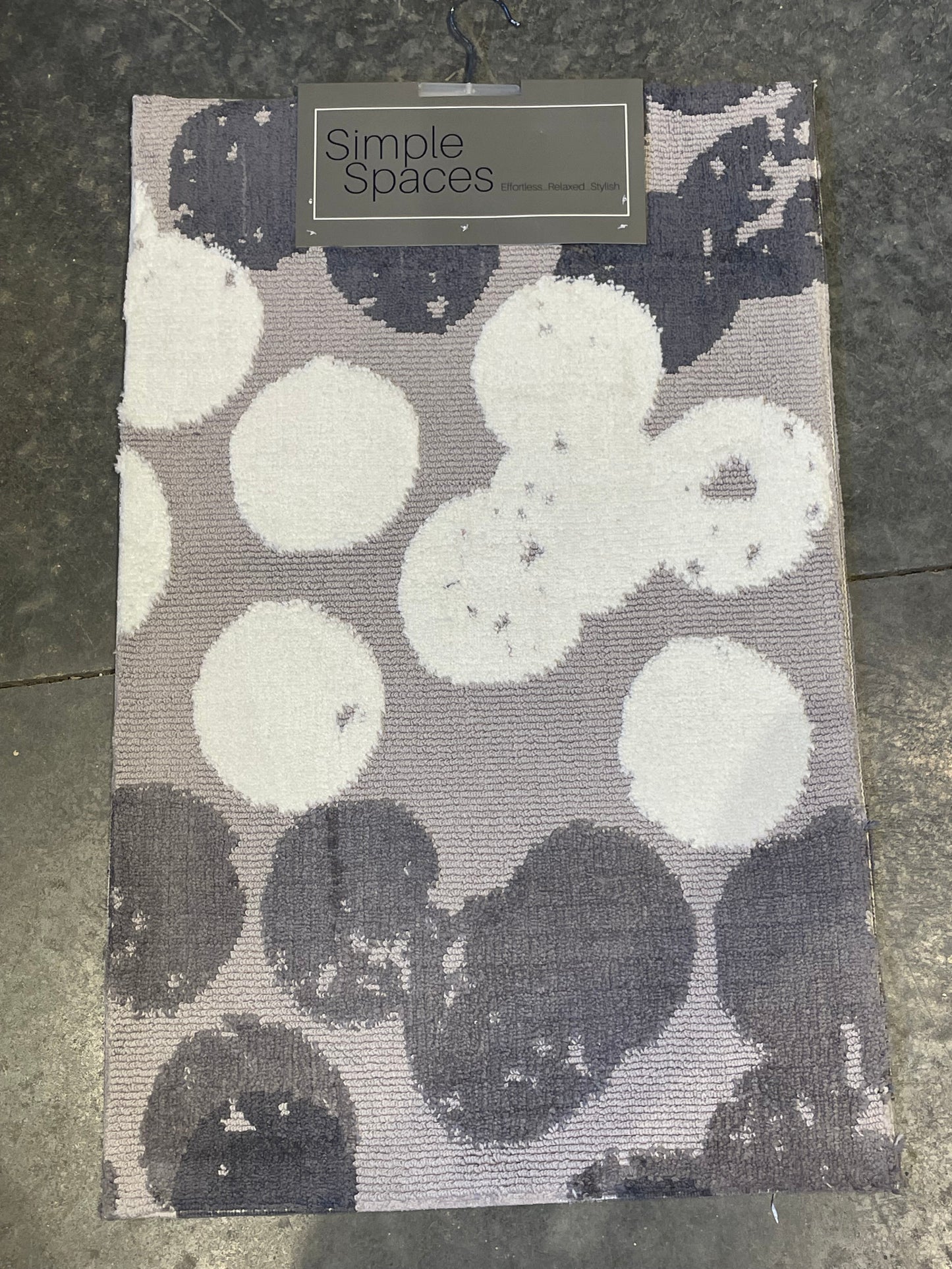 Modern Dots-Beige & Gray