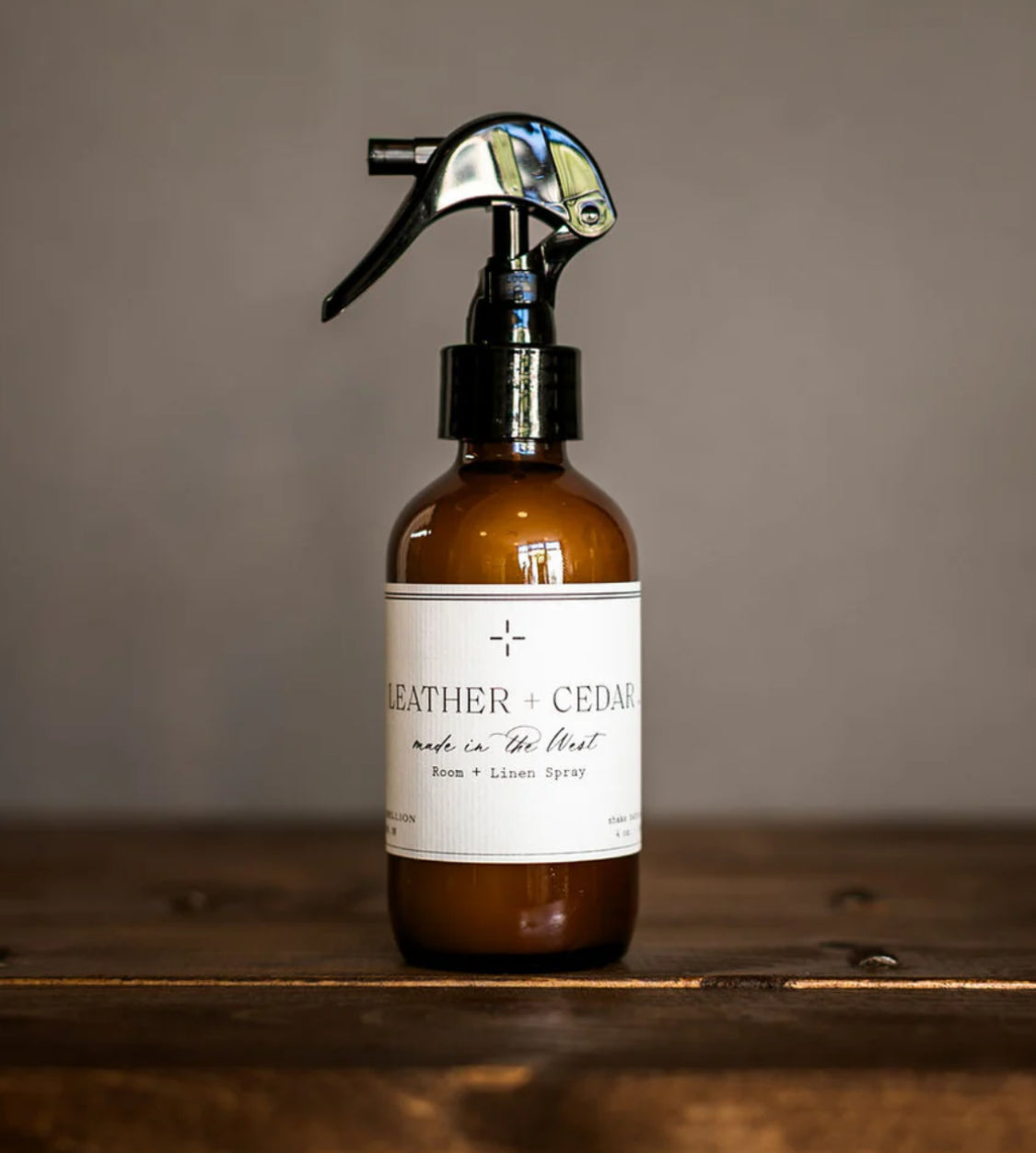 Leather + Cedar Room + Linen Spray 4 oz