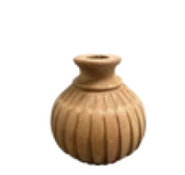 4” Wood Candleholder