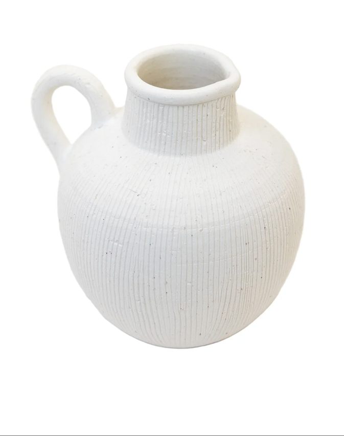 7” Polyresin Vase