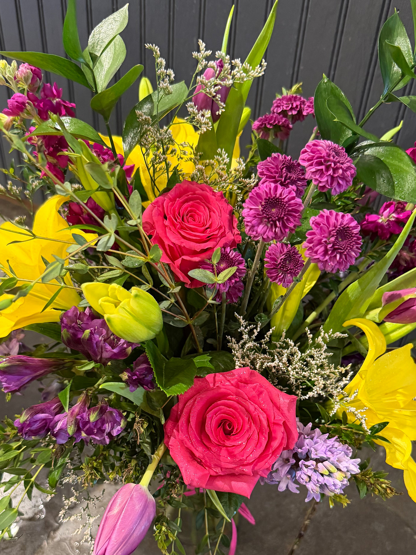 Designer choice mixed flower bouquet