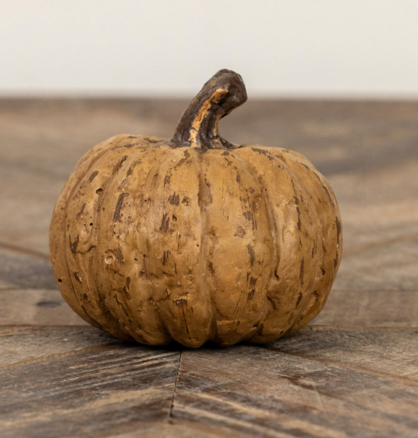 2.75” Beige Short Pumpkin