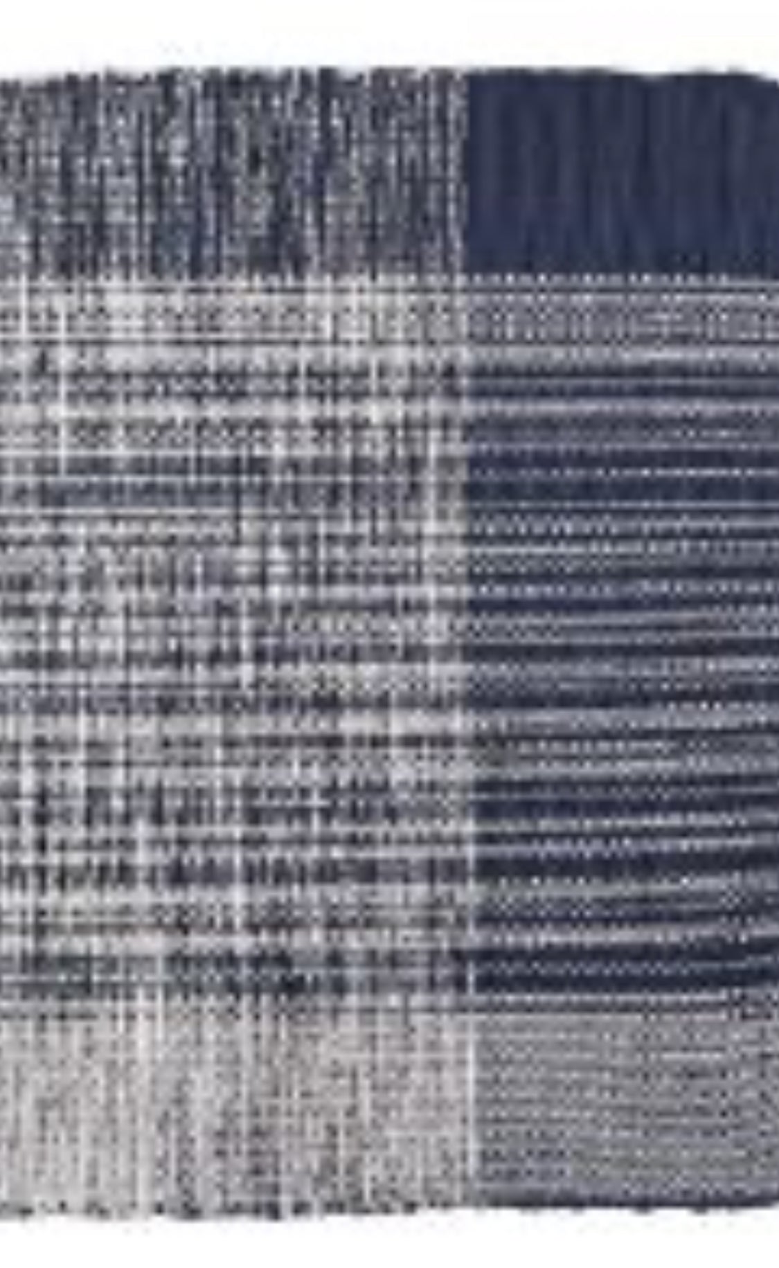 Tassel Plaid Rug
