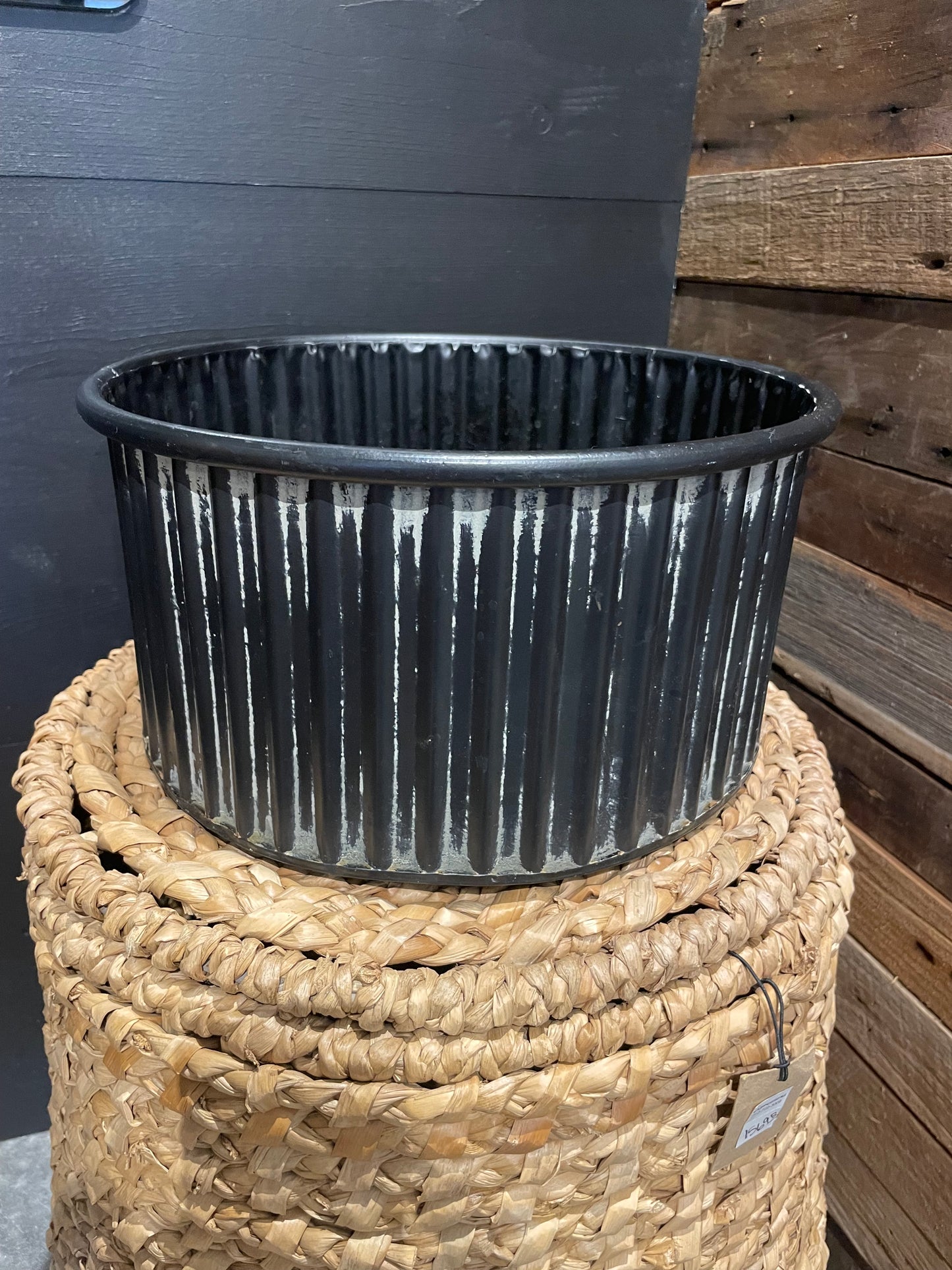 Black Metal Container