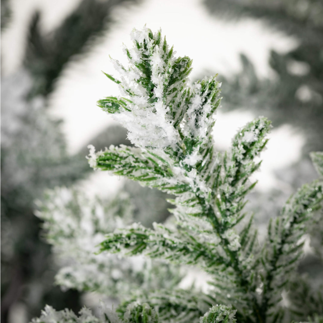 Potted Snowy Pine Tree-Small