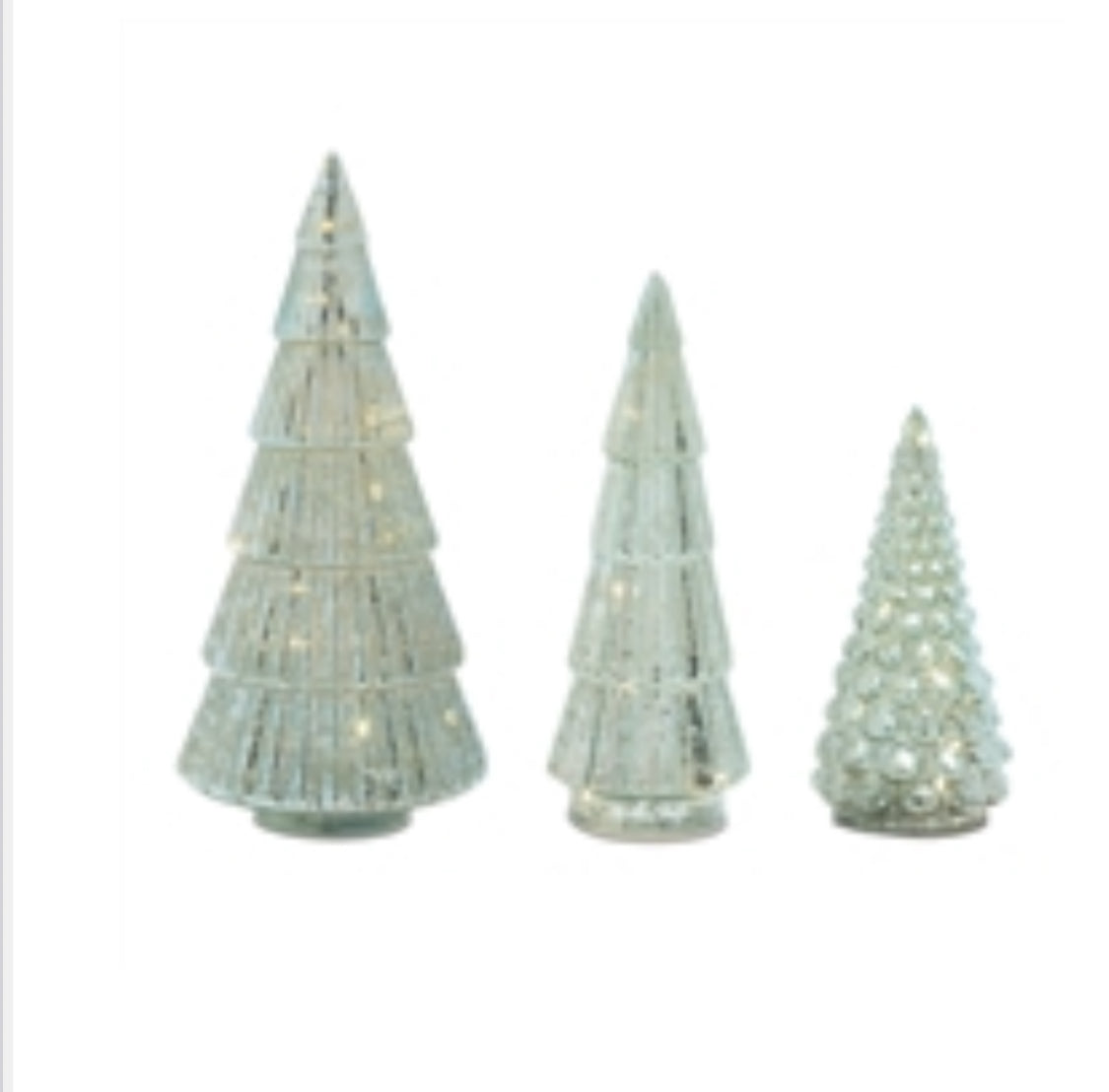 LED Trees-Set of 3
