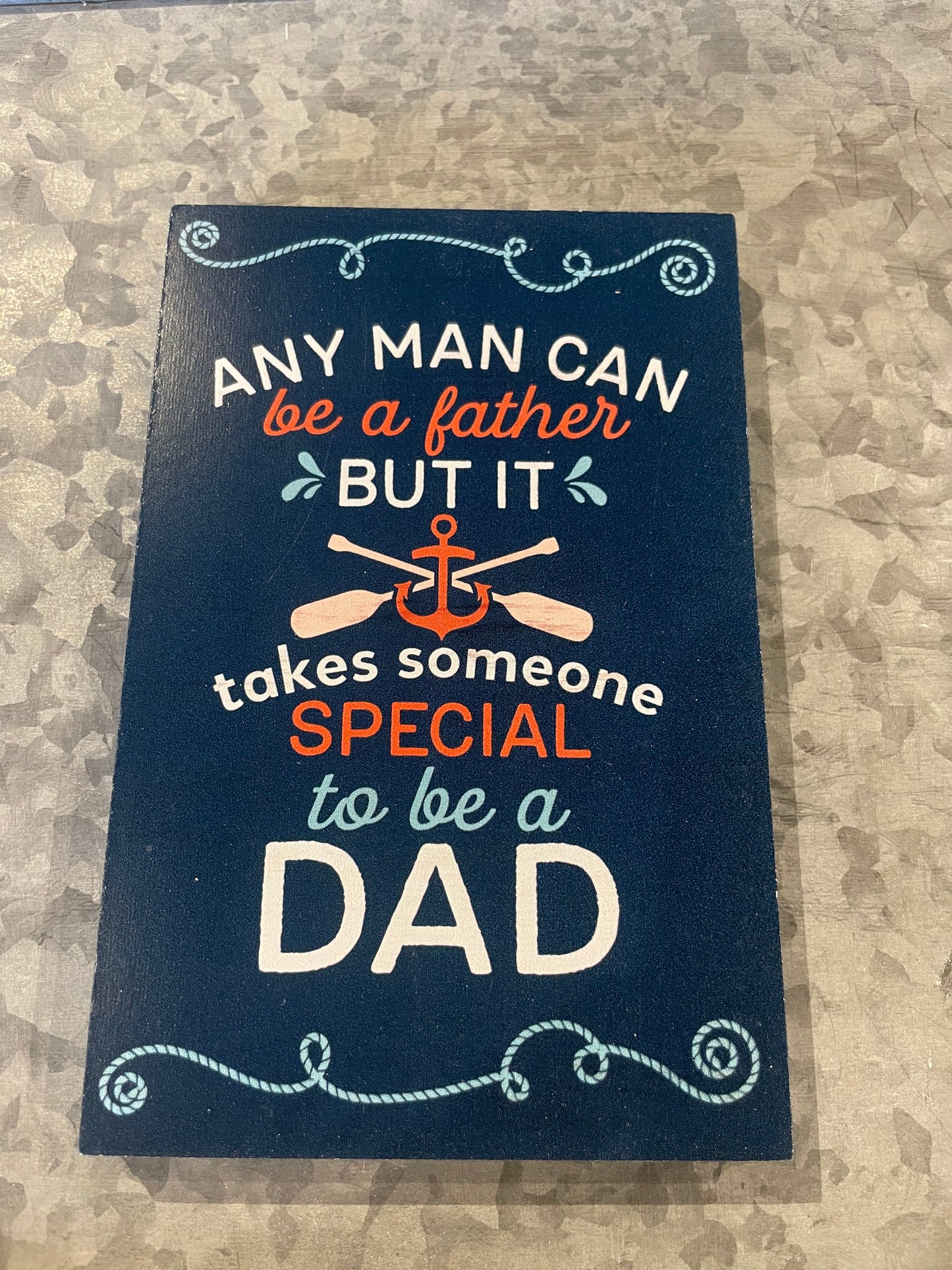 A Man Can Be A Father Keepsake Card